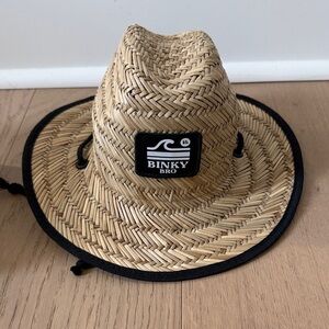 Binky Bro Kids Straw Hat - Tan